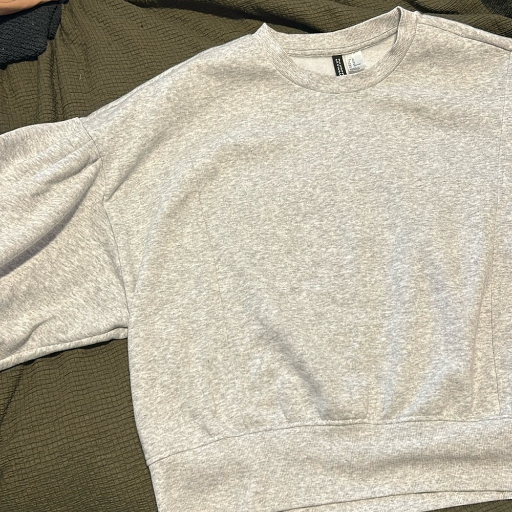 Balloon Sleeve Sweater Crewneck